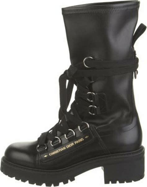 dior lace up boots|christian dior combat boots.